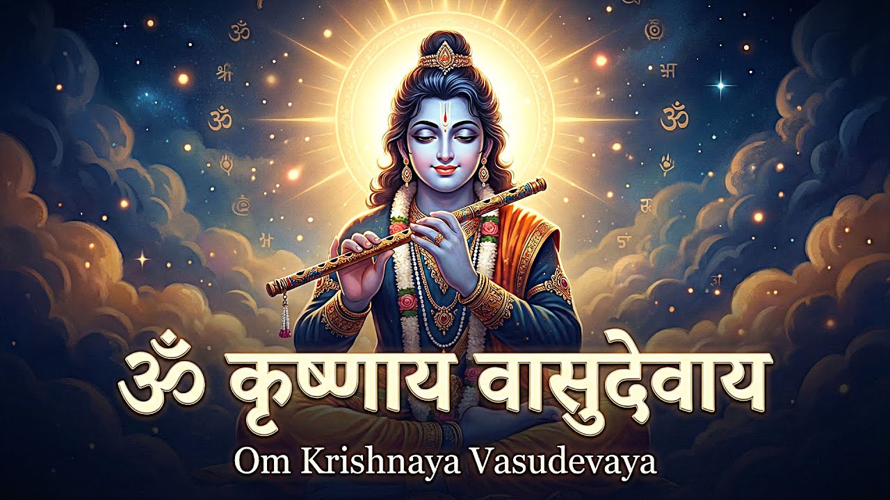 ॐ कृष्णाय वासुदेवाय हरये परमात्मने | Om Krishnaya Vasudevaya | Krishna Bhajan 2025 | Bhakti Song