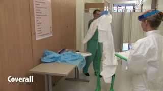 Donning and Doffing of PPE for Ebola Isolation Units