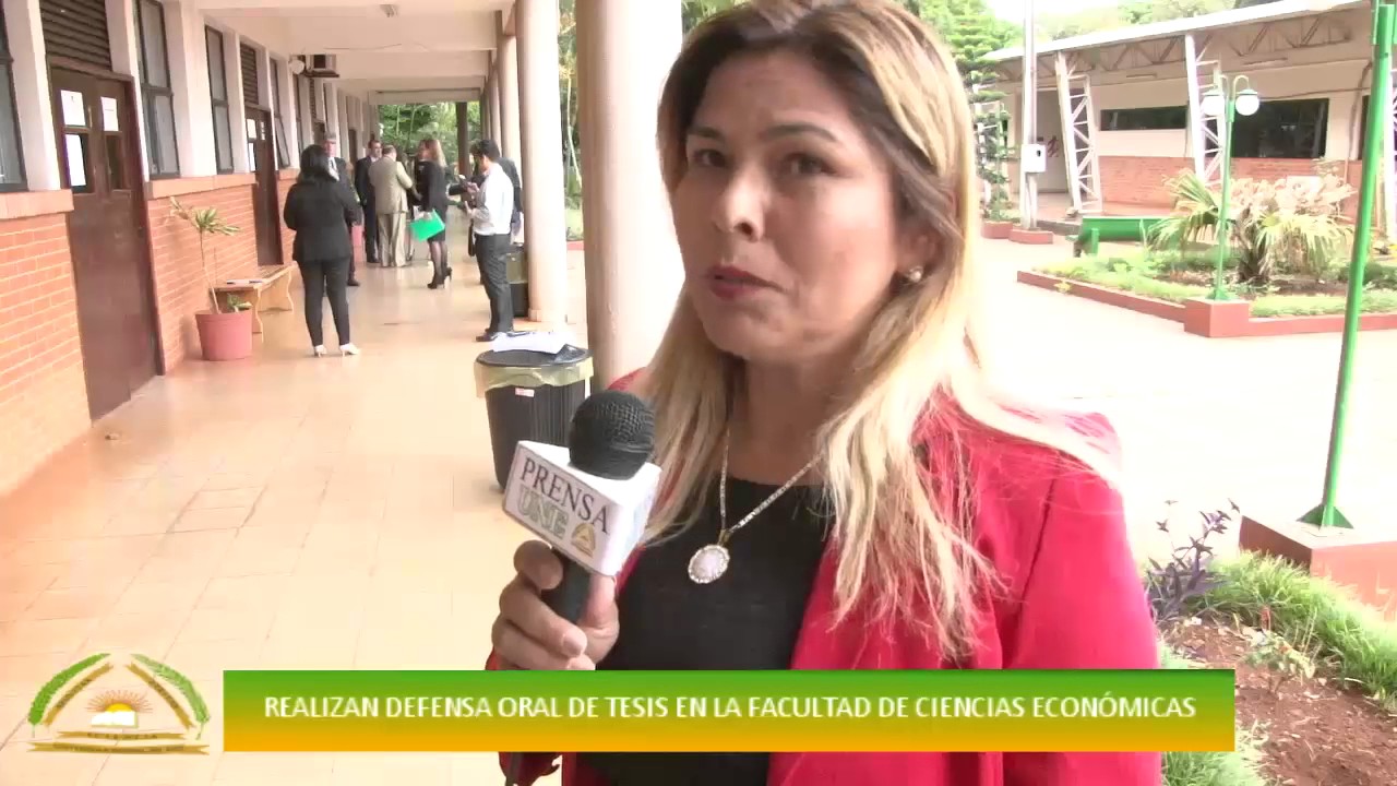 Realizan Defensa Oral de Tesis en la Facultad de Ciencias Económicas ...
