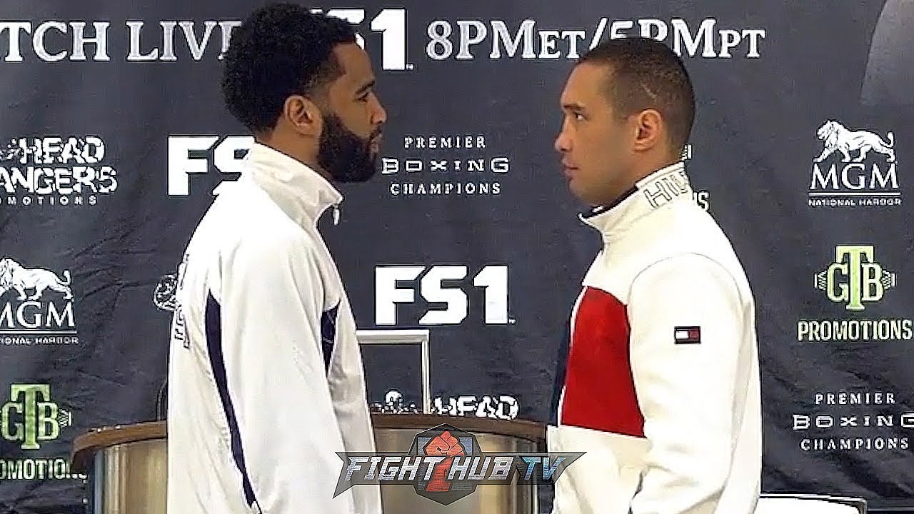 boxing news pacquiao LAMONT PETERSON & SERGEY LIPINETS GO FACE TO FACE AT FINAL PRESS CONFERENCE - FULL FACE OFF VIDEO