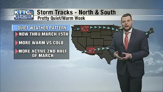 Mild temperatures continue