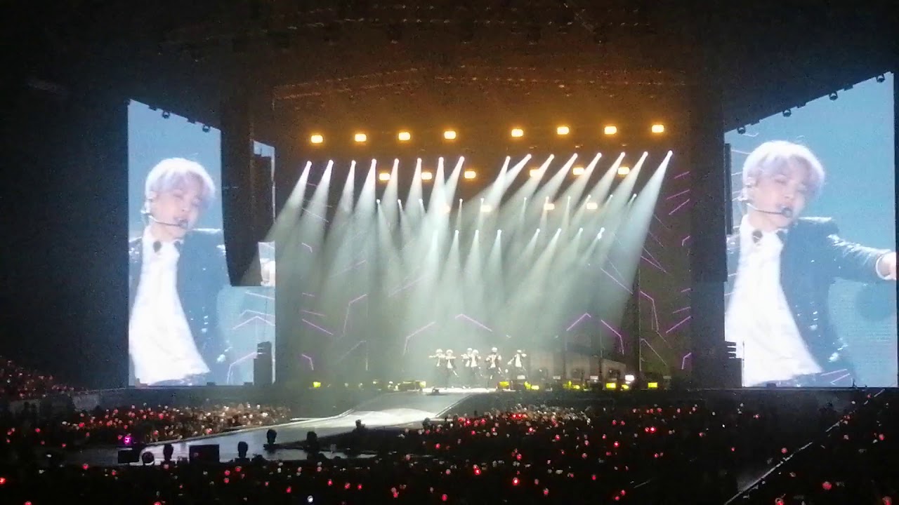 FanCam | KPop | BTS Love Yourself Tour in Hong Kong Day 2 | Idol