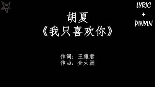 胡夏Hu Xia-我只喜欢你I Only Like You [拼音+歌词PinYin+Lyrics] 电视剧《我只喜欢你》(Le Coup de Foudre) 主题曲