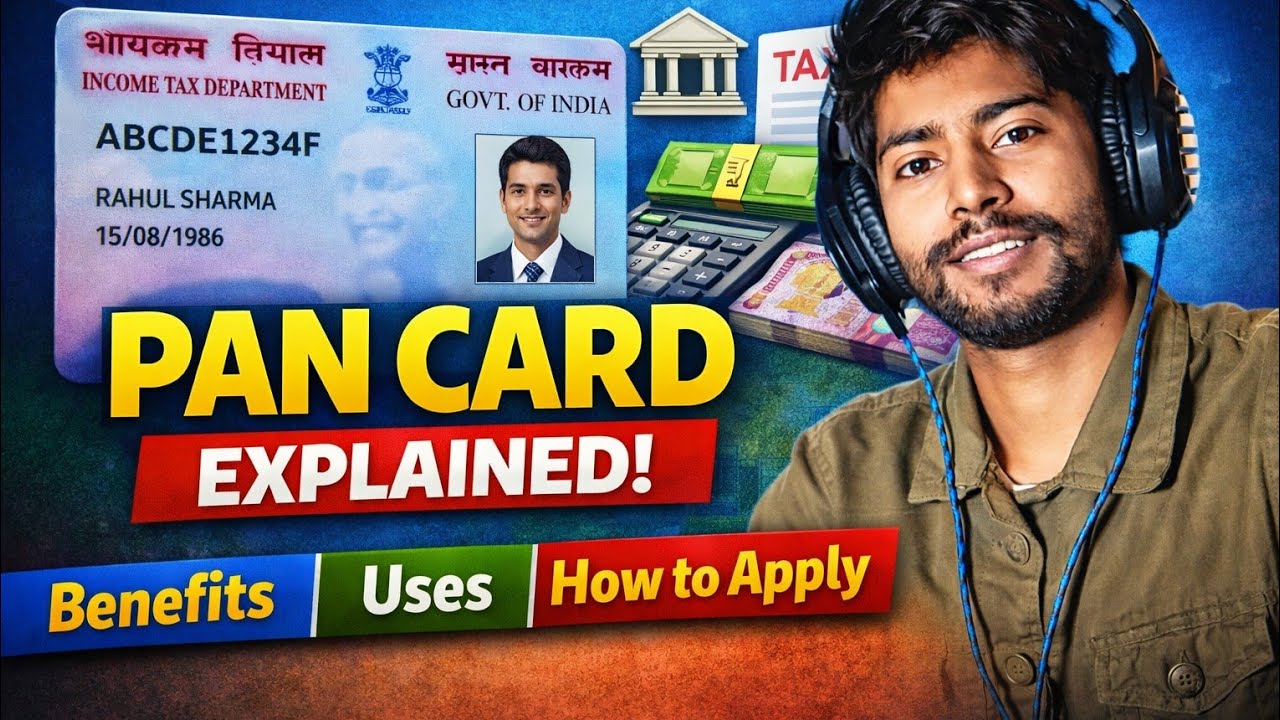 Permanent Account Number (PAN) Explained | PAN Card Details, Uses & Application Process in India