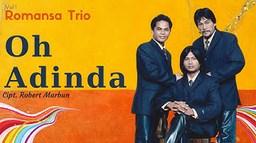 Romansa Trio "OH ADINDA" Cipt. Robert Marbun | Lagu Batak | Official Musik Video