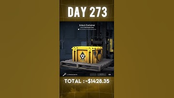 A Case A Day Until I Get Gloves! (Day 273) #shorts #cs2 #csgo #knife #gloves #gaming #goldgoldgold