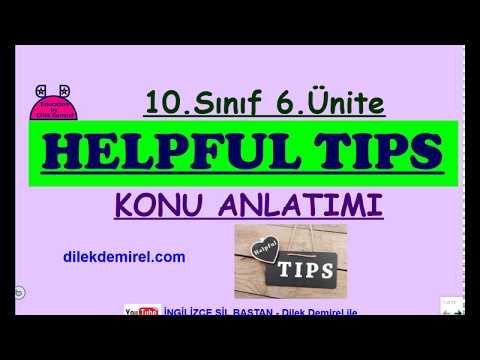 İngilizce 10. Sınıf