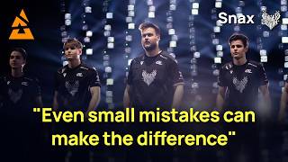 Snax: "We are playing at the highest level so even small mistakes can make the difference"
