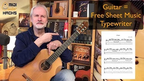 DORICO (not Finale) INPUT HACK with ACOUSTIC GUITAR (PC/MAC)