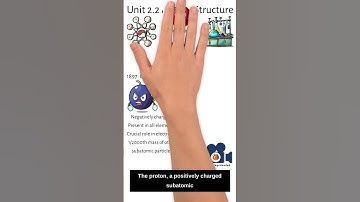 What are subatomic particles?