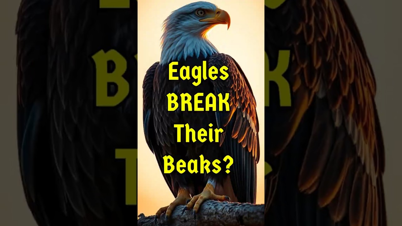 Do Eagles Really Break Their Beaks? 🤔 