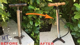 Bicycle Air Pump Diy Restoration