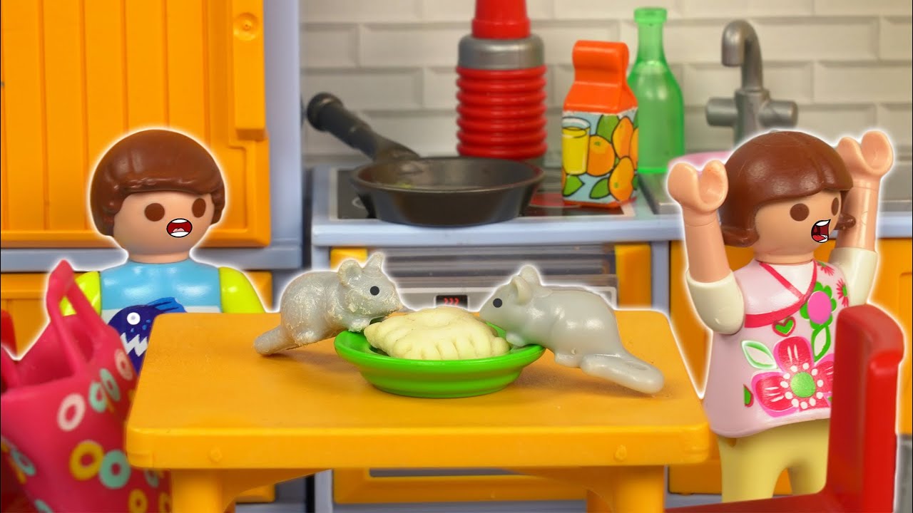 Playmobil po polsku Wesołe przygody Klary i Kuby nieproszeni goście