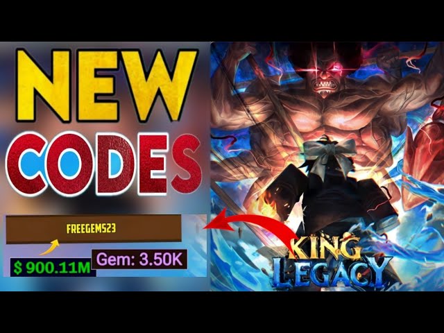 NEW* ALL WORKING 4.7 UPDATE CODES IN KING LEGACY! ROBLOX KING LEGACY CODES  