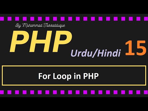 For Loop in