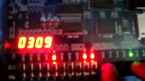 Digital Alarm Clock on FPGA (Altera DE1 board, Cyclone II)