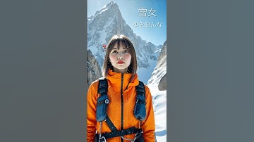 美女に化ける妖怪 #yokai #japanese #ai #aiart #雪女