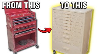 How to Make a Wooden Tool Chest - Free Plans! 