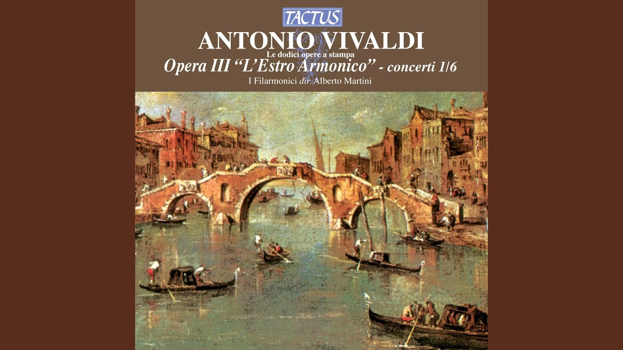 Violin Concerto in G Major, Op. 3 No. 3, RV 310 "L'estro armonico": II. Largo bekijken op YouTube