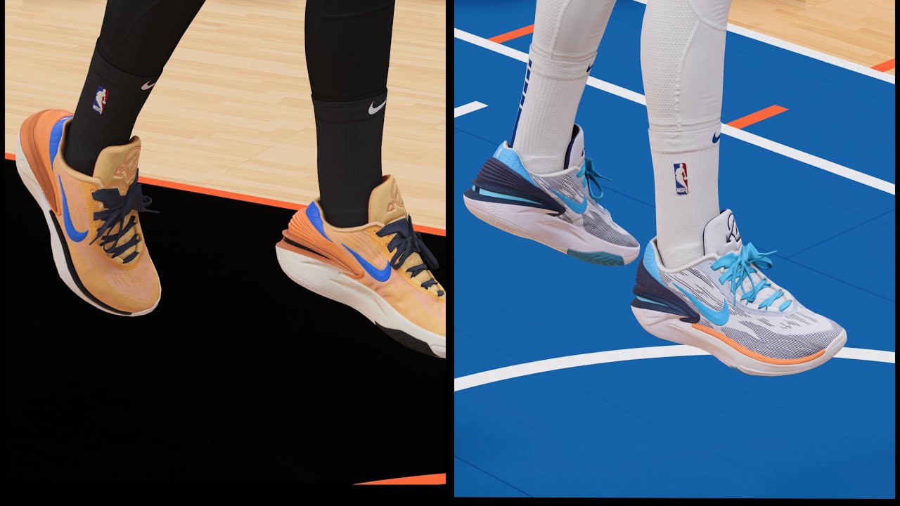 NBA 2K23 Next Gen Shoe Creator Nike Zoom GT Cut 2 Julius Randle Pack