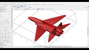 Creating 3D Graph Equation of Fighter Jet run on Maple Software #fighterjet  #3ddesign #equation