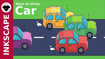 Inkscape Tutorial: How to draw Car