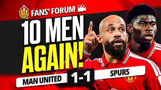 Absolutely BOTTLED IT! Man United 1 - 1 Spurs! Fans Forum Update