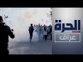 القوات الأمنية تستخدم القوة لتفريق المتظاهرين في السليمانية