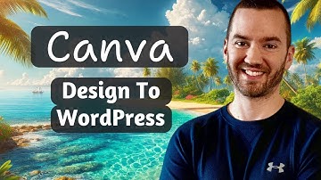 How To Publish Canva Design In WordPress 2024 (Canva Tutorial)