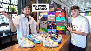 Massive Sneaker Trade For 5000 Mystery Box