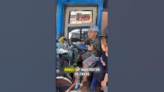 SPIL MODUL-MODUL BASURI QQ TRANS WINSPECTOR #viralvideo #funny #comedy #busmania #basuri #shorts
