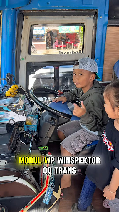 SPIL MODUL-MODUL BASURI QQ TRANS WINSPECTOR #viralvideo #funny #comedy #busmania #basuri #shorts