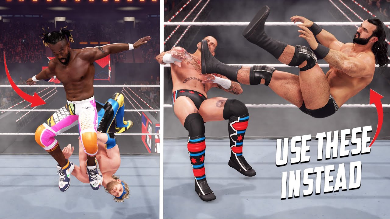 Wwe Run In 30 Running Moves Perfect For Finisher In wwe 2k24 - YouTube