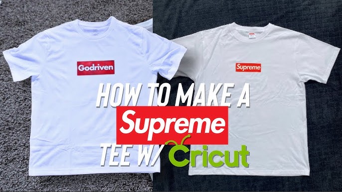 DIY How to make cheap Supreme T-shirts at home 