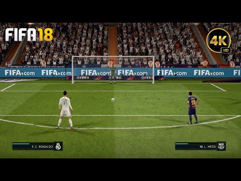 FIFA 18 in 23 - Real Madrid vs. Barcelona (El Clásico) Ft Ronaldo, Bale, Benzema, Messi, Suarez | 4K