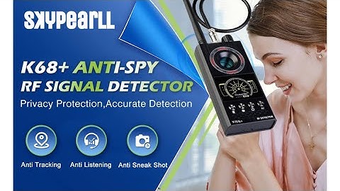 K68+ Antispy RF signal detection | Sanmuni Kannada Tech