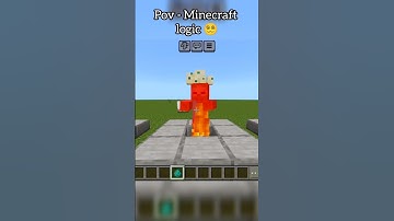 Surprising Minecraft Logic: Blocks, Mobs, and more  #minecraft #shorts