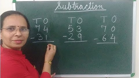 Subtraction of two digit numbers || Subtraction part-3 || Planet Maths