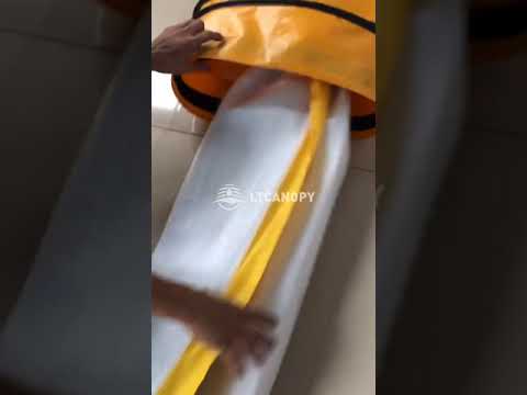 flexible duct hose yellow pvc heavy duty tarp 1video 1