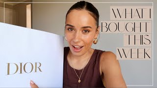 WHAT I BOUGHT THIS WEEK (high street + luxury haul & try on) + reno FAQ | Suzie Bonaldi