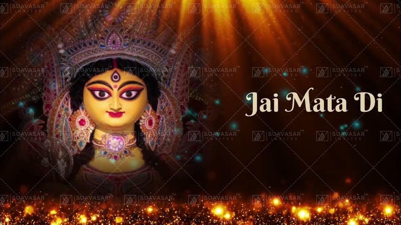 Mata ki Chowki Invitation in English || Mata ki Chowki or Jagran ...