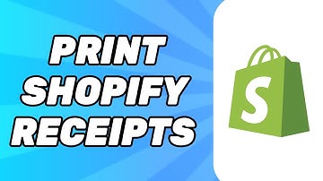 How to Print Receipts From Shopify