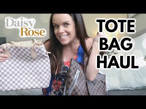 Daisy Rose Tote  Review and Packing - with and without bag