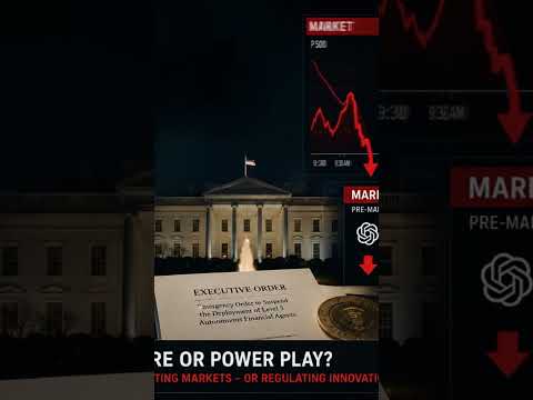 USA breking news update AI Trading Bots Spark Market Panic — U.S. Stops Autonomous Financial Agents