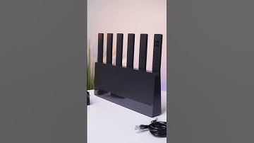 Black Xiaomi BE3600 WiFi 7 Router #wifi7 #xiaomi #shorts