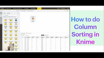 How to do Column Sorting in Knime