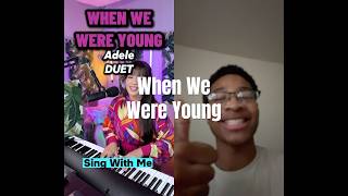 When We Were Young #singing #singingchallenge #singer #cover #duet #adele #malesinger #strangefamous