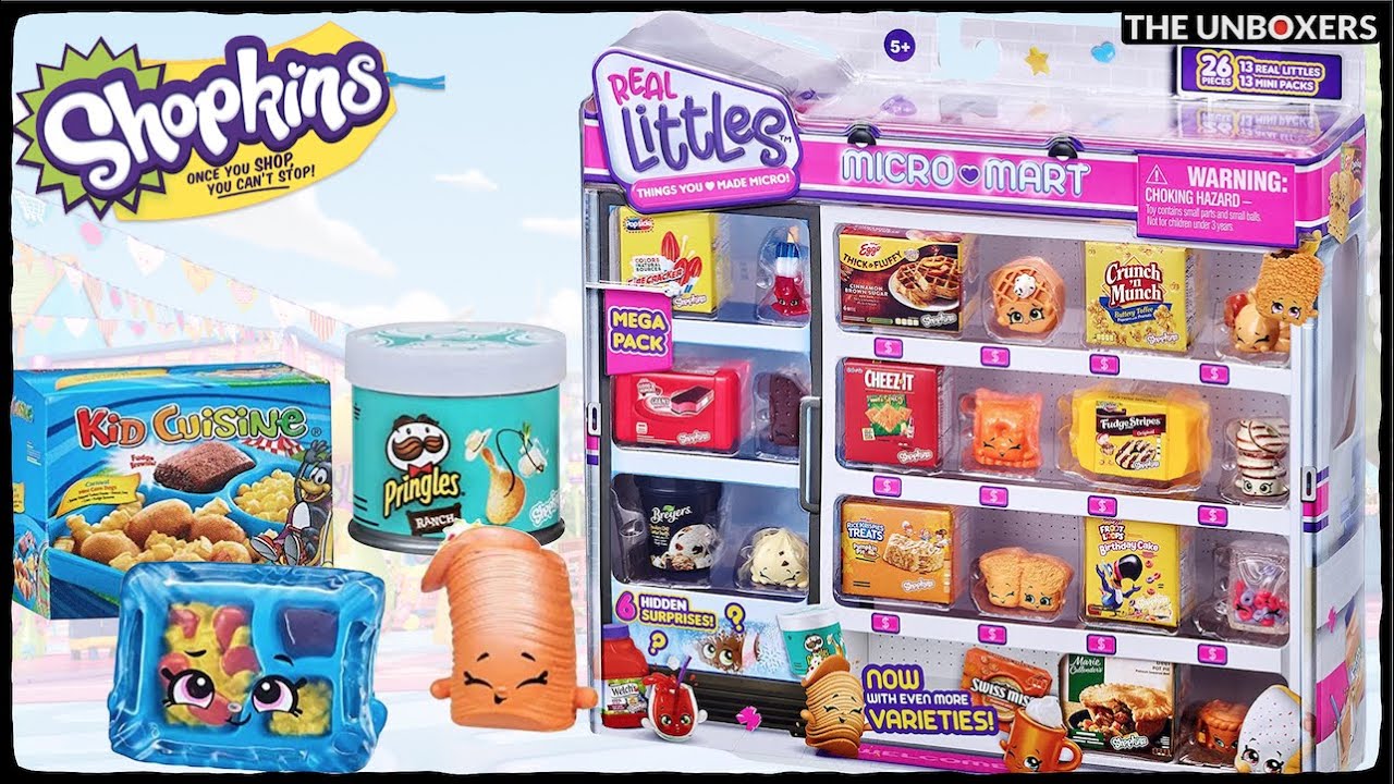 Shopkins Real Littles Micro Mart Mega Pack #3 