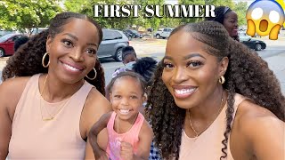 OMG 😱My FIRST SUMMER Visiting MY FAMILY Since I MOVED to Texas 🤪TWINS |Back to School, & TRIP VLOG