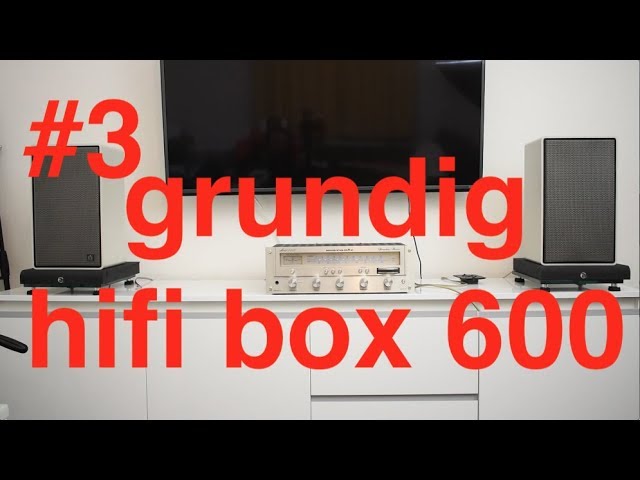 Grundig HiFi Box 600 + Marantz 2218 - Audio demo , Audio